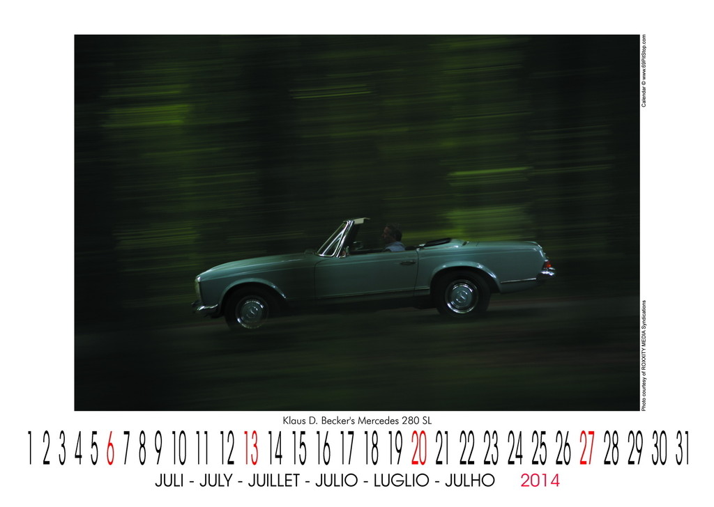 Kalender zum 50. Geburtstag der legendären Pagode