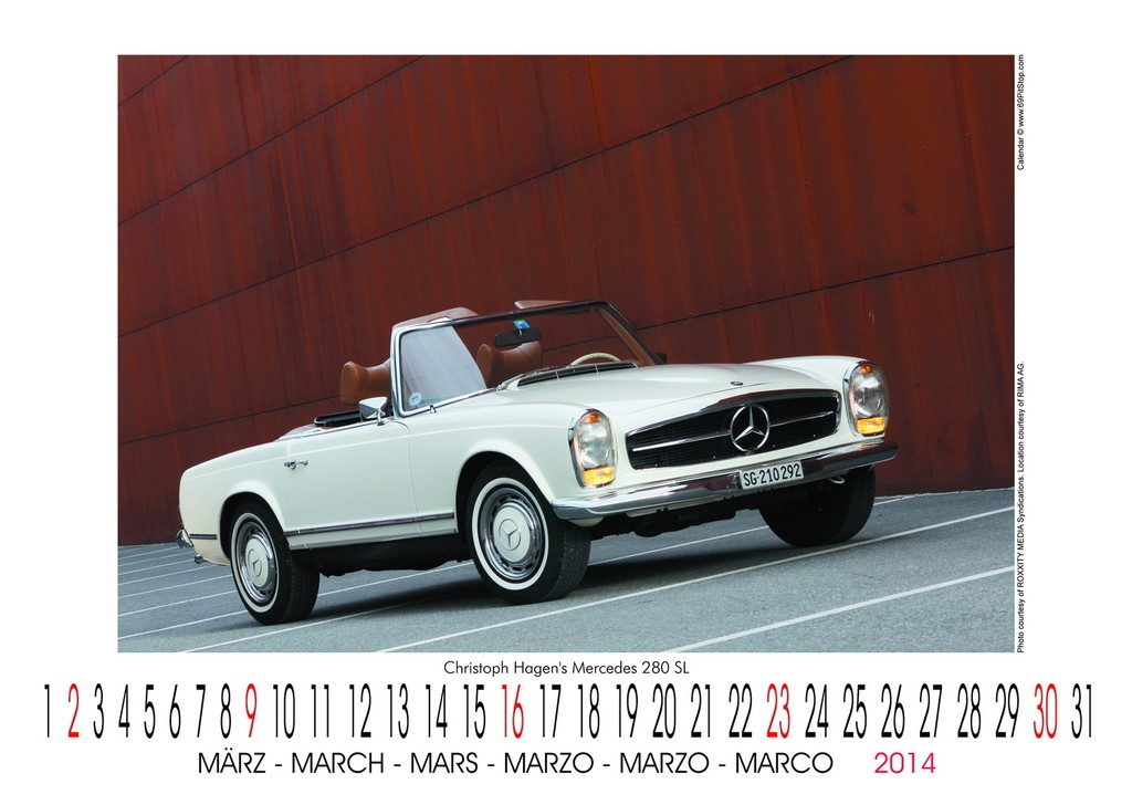 Kalender zum 50. Geburtstag der legendären Pagode