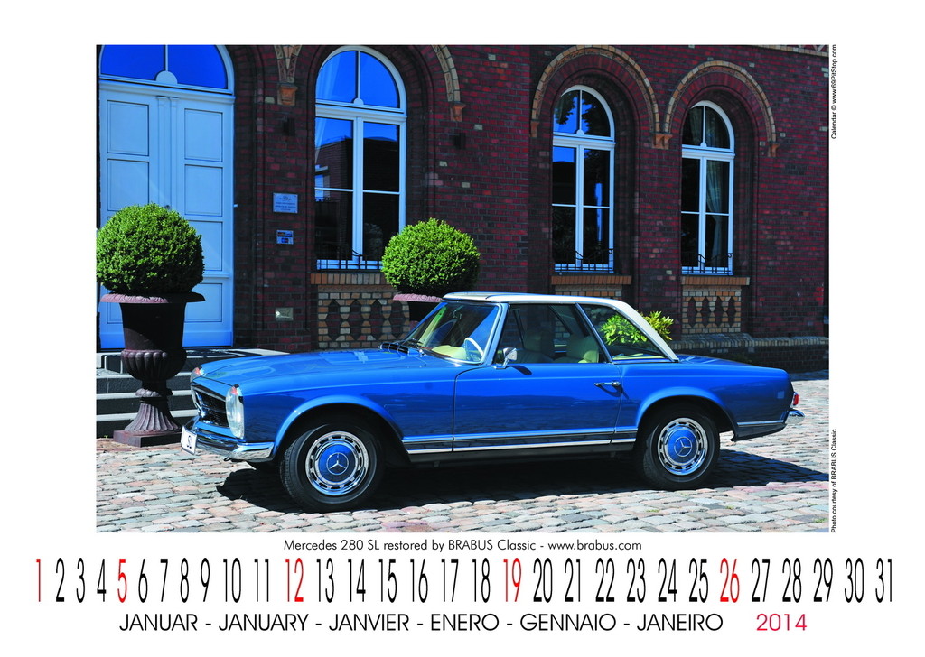 Kalender zum 50. Geburtstag der legendären Pagode