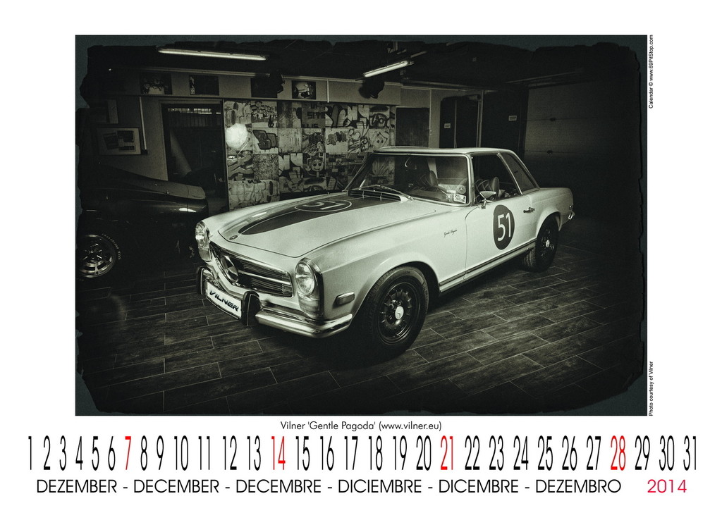 Kalender zum 50. Geburtstag der legendären Pagode