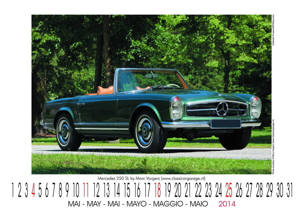 Kalender zum 50. Geburtstag der legendären Pagode