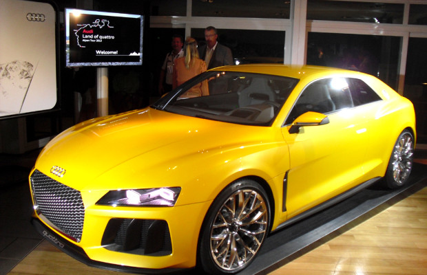 Katapult-Paket: Audi kombiniert im Sport Quattro Concept Biturbo mit Elektromotor
