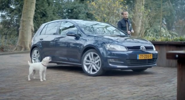 Kreativer Werbeclip für den Golf 7