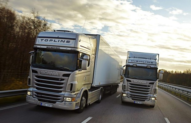 Lkw üben Kolonne fahren
