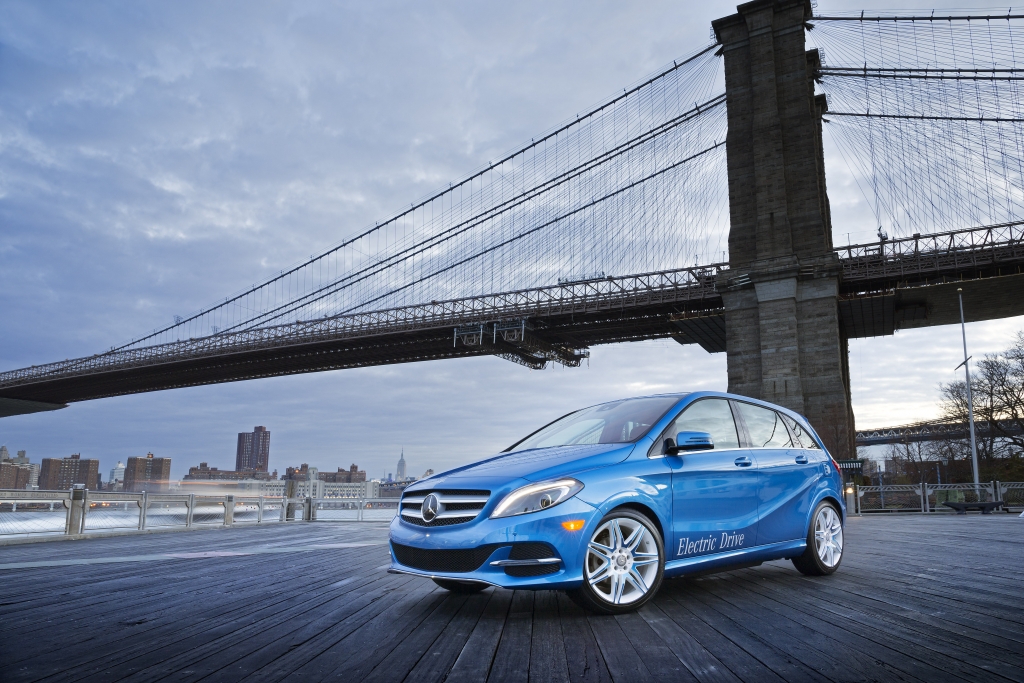 Mercedes B-Klasse Electric Drive: Souveräne Fahrleistung