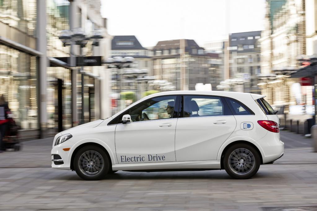 Mercedes B-Klasse Electric Drive: Souveräne Fahrleistung