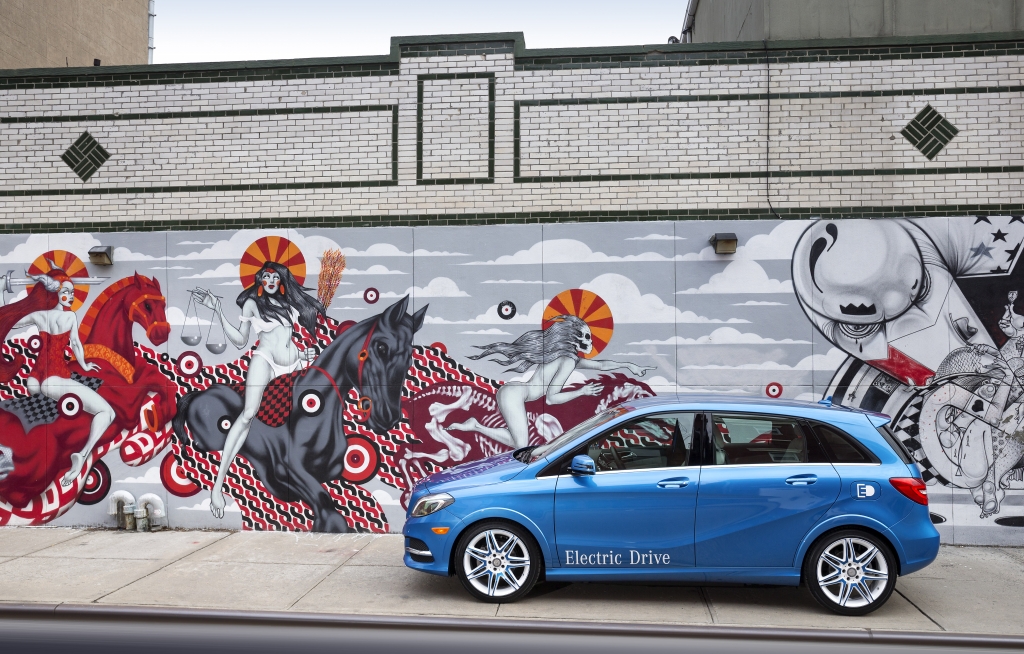 Mercedes B-Klasse Electric Drive: Souveräne Fahrleistung