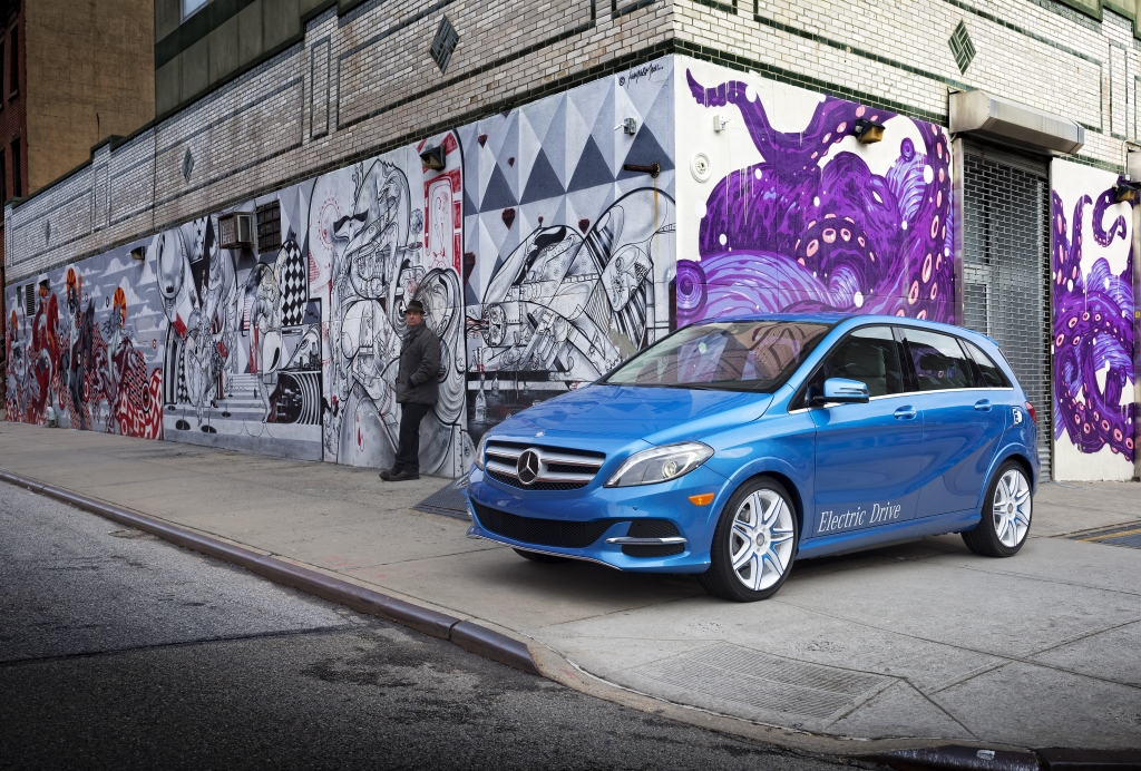 Mercedes B-Klasse Electric Drive: Souveräne Fahrleistung