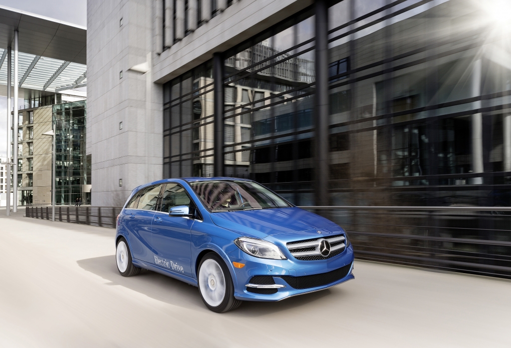 Mercedes B-Klasse Electric Drive: Souveräne Fahrleistung