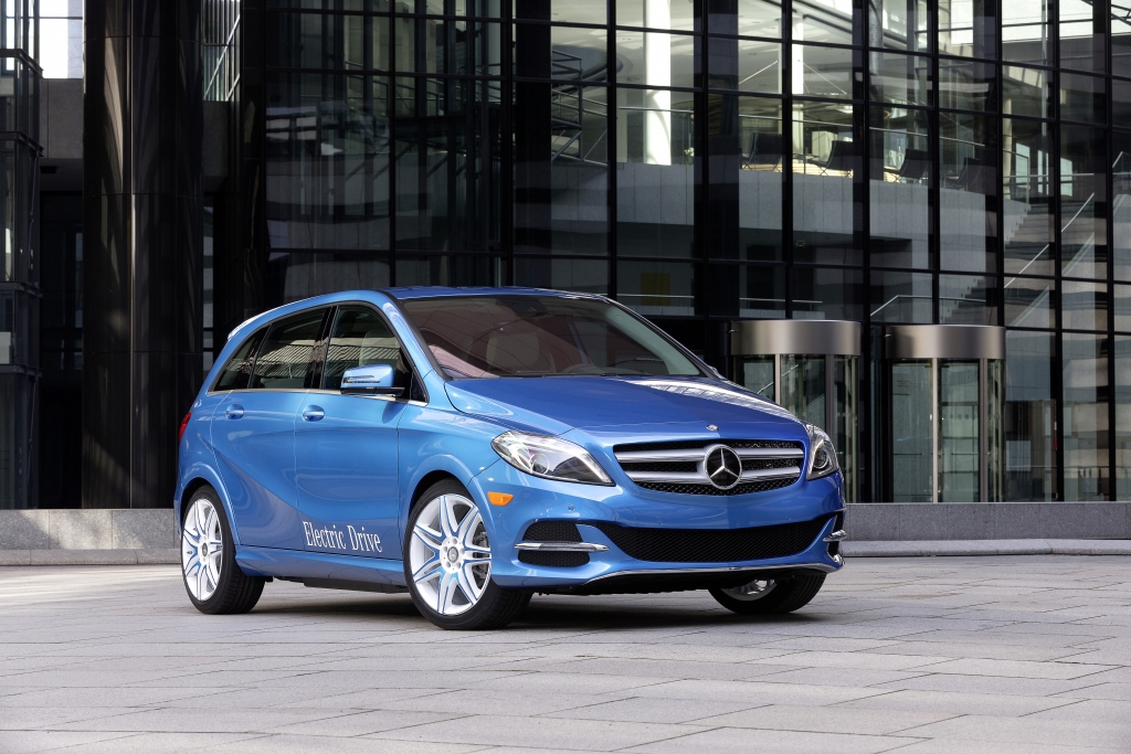 Mercedes B-Klasse Electric Drive: Souveräne Fahrleistung