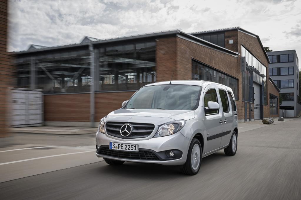 Neue Mercedes Citan: Sieben auf einen Streich