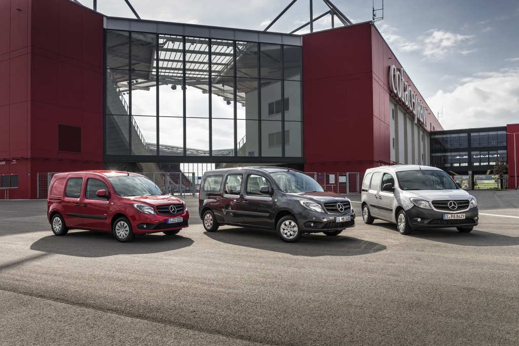 Neue Mercedes Citan: Sieben auf einen Streich
