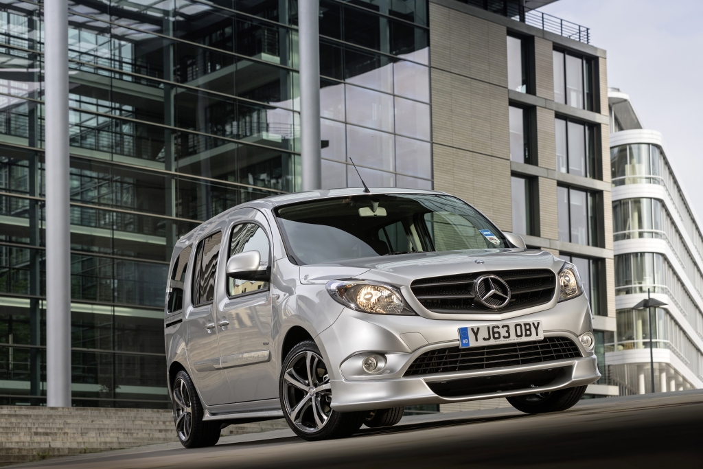 Neue Mercedes Citan: Sieben auf einen Streich