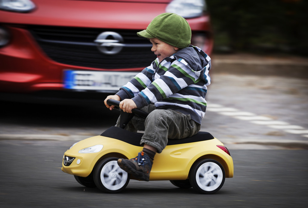 Opel bietet Adam als Rutscheauto