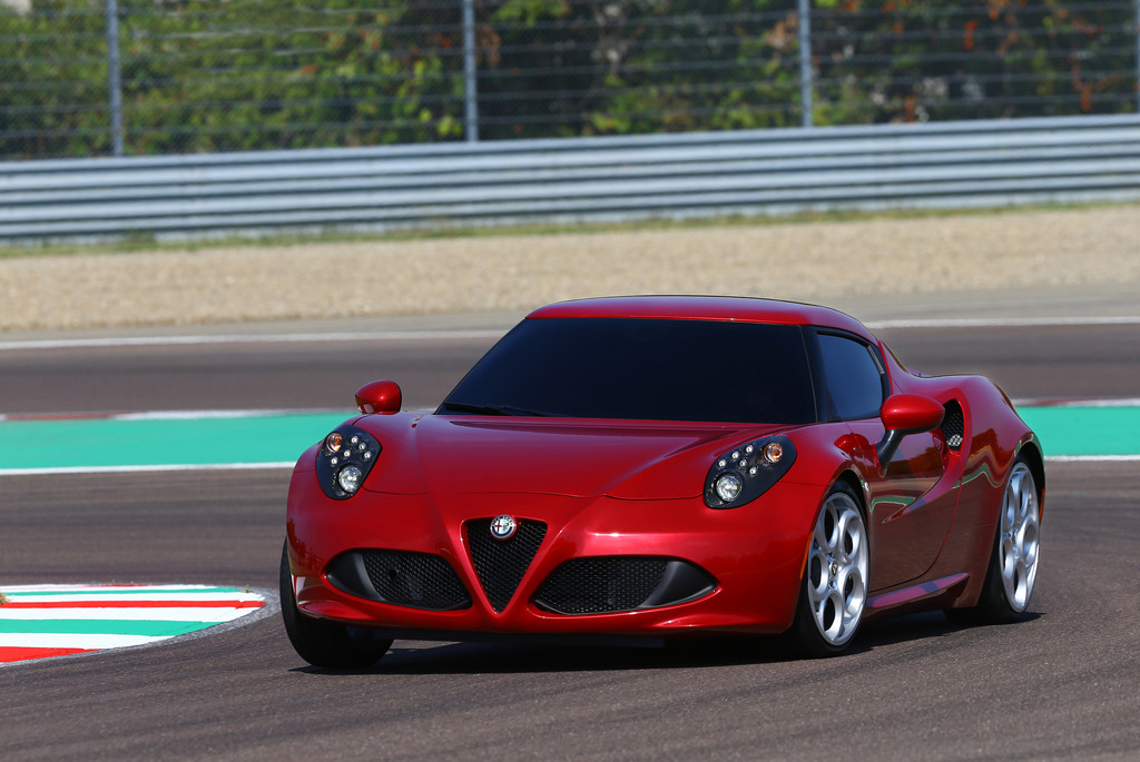 Pressepräsentation Alfa Romeo 4C: Objekt der Begierde