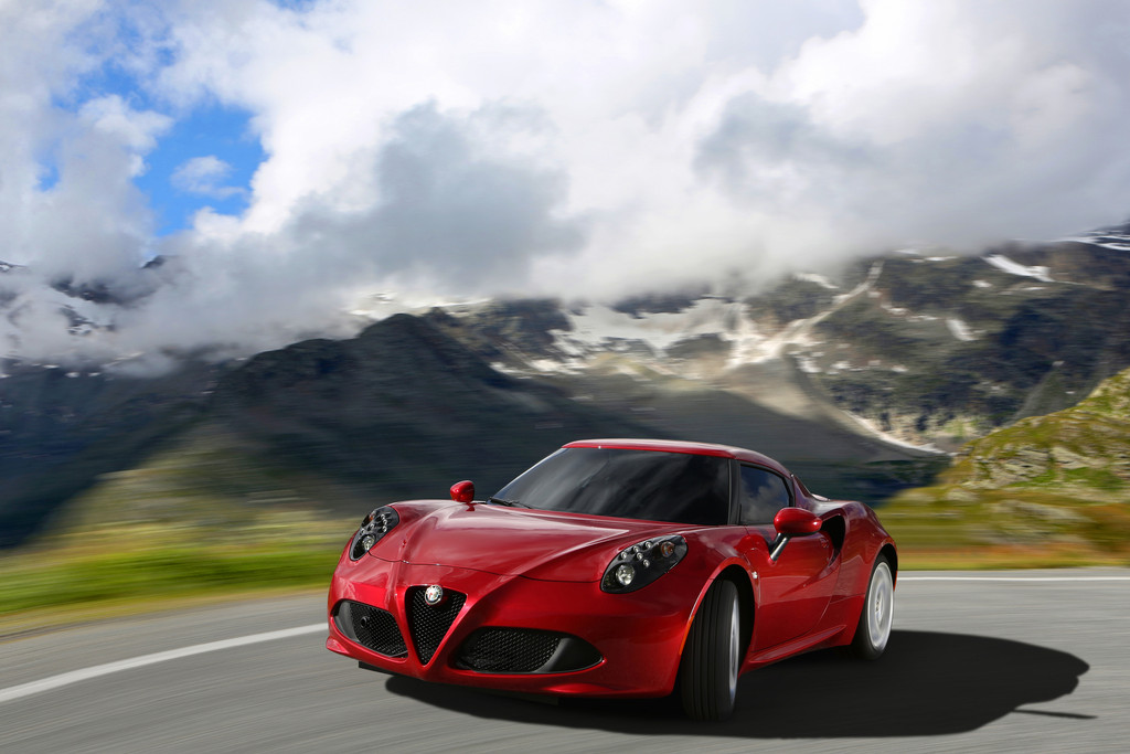 Pressepräsentation Alfa Romeo 4C: Objekt der Begierde