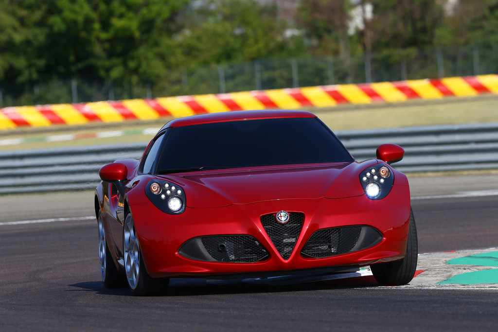Pressepräsentation Alfa Romeo 4C: Objekt der Begierde