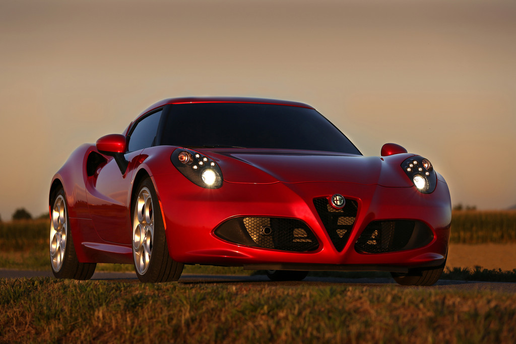 Pressepräsentation Alfa Romeo 4C: Objekt der Begierde
