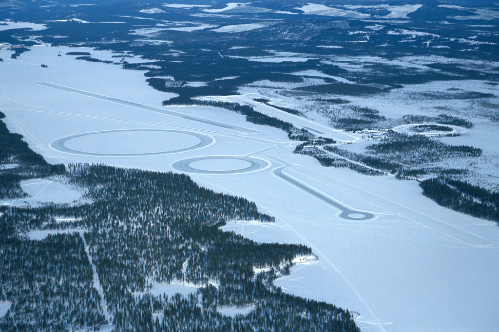 Reifentests führt Continental auch in Arvidsjaur in Nordschweden durch.