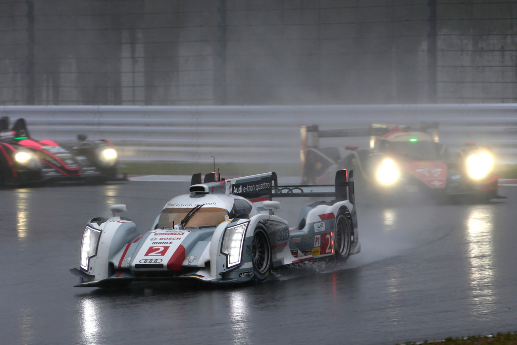 Sauwetter in Japan: Audi verteidigte Langstrecken-Weltmeistertitel