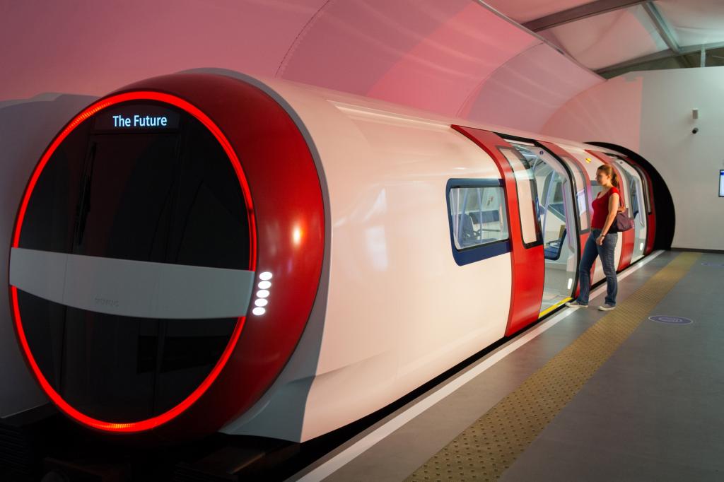 Siemens Design-Studie -    Neues für Londons Röhre