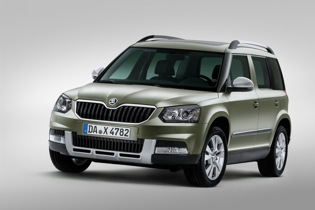 Skoda Yeti ab sofort mit zwei Gesichtern bestellbar