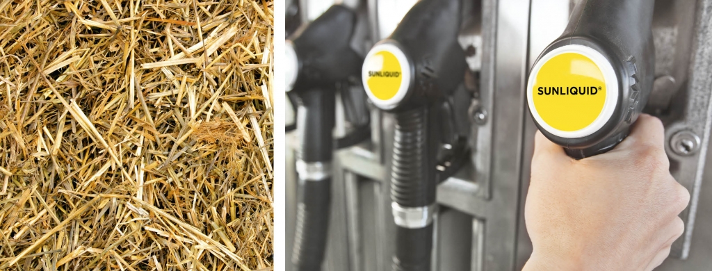 Stroh wird zu flüssigem Gold - Biokraftstoff ohne Reue © Clariant