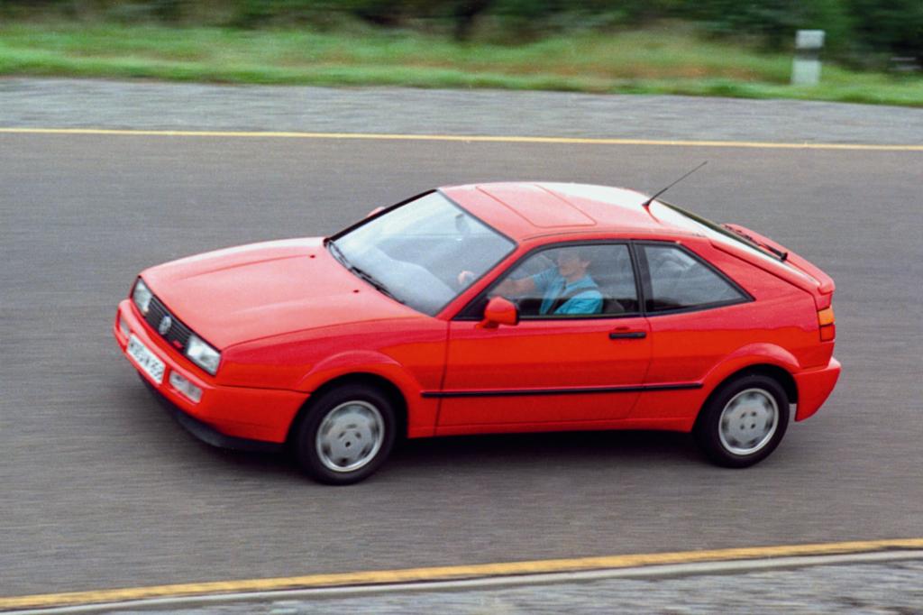 Tradition: 25 Jahre Volkswagen Corrado   -  Flügel nicht zum Fliegen