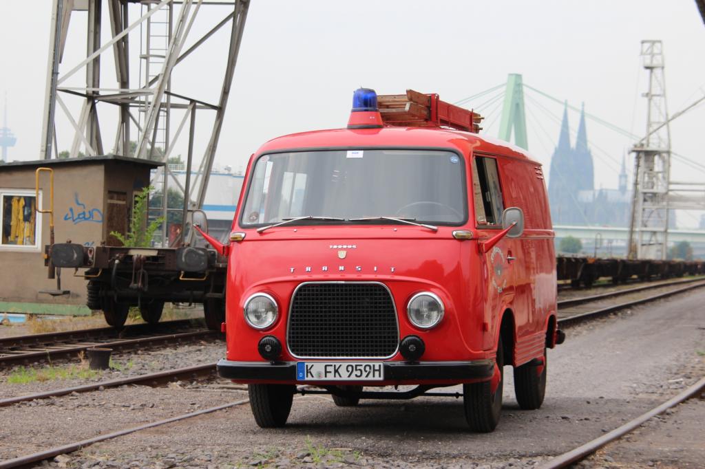 Wer mit diesem Einsatzwagen durch Köln fährt, der erntet allenfalls ein freundliches Lächeln
