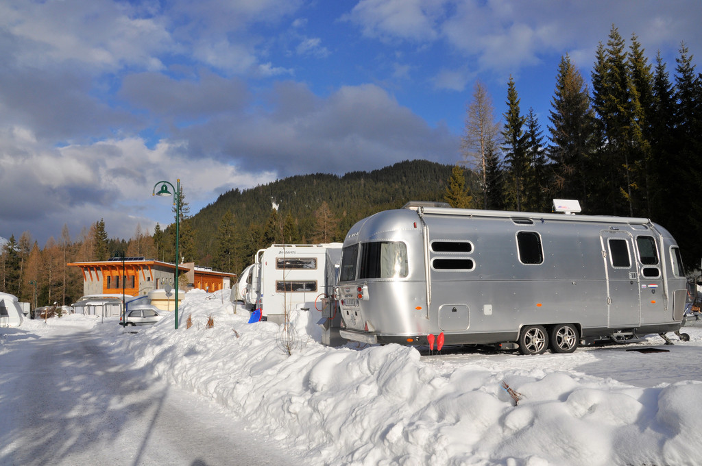 Airstream ist wintertauglich