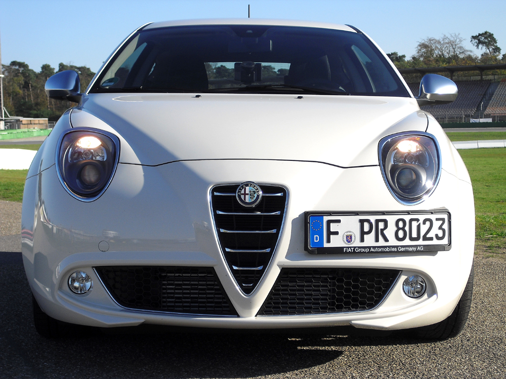 Alfa Romeo Mito: Blick auf die Frontpartie. 