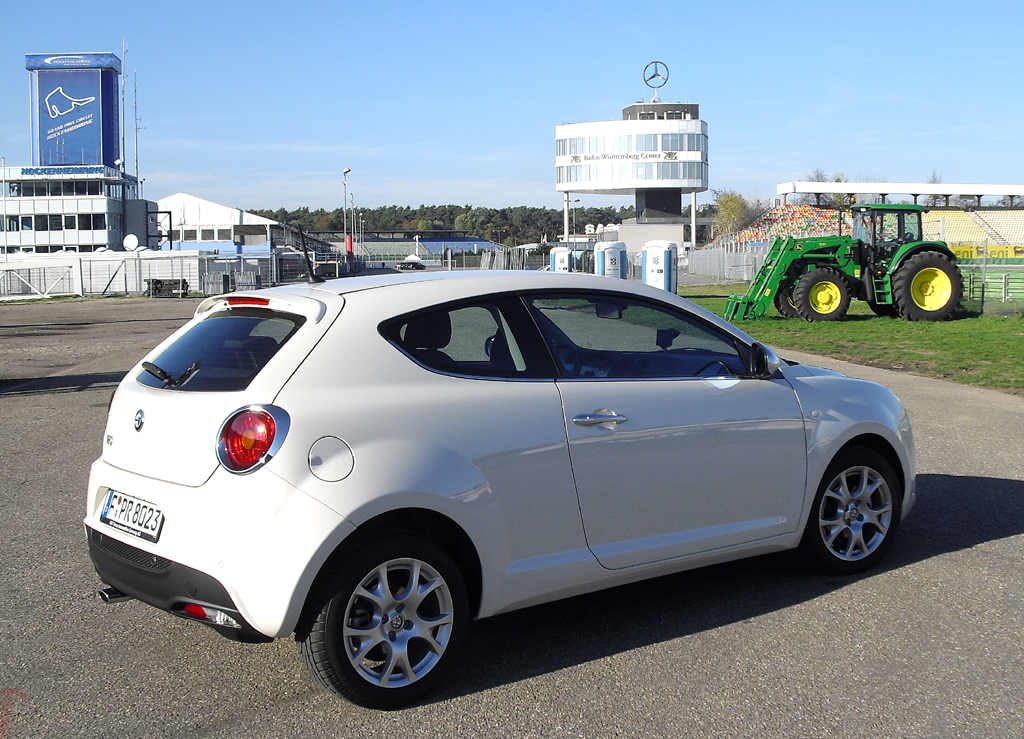 Alfa Romeo Mito: So sieht der auf sportlich getrimmte Kleinwagen von der Seite aus. 