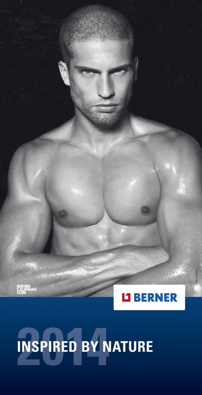 Berner Kalender MEN 2014 - Sexy Athleten lassen Muskeln spielen