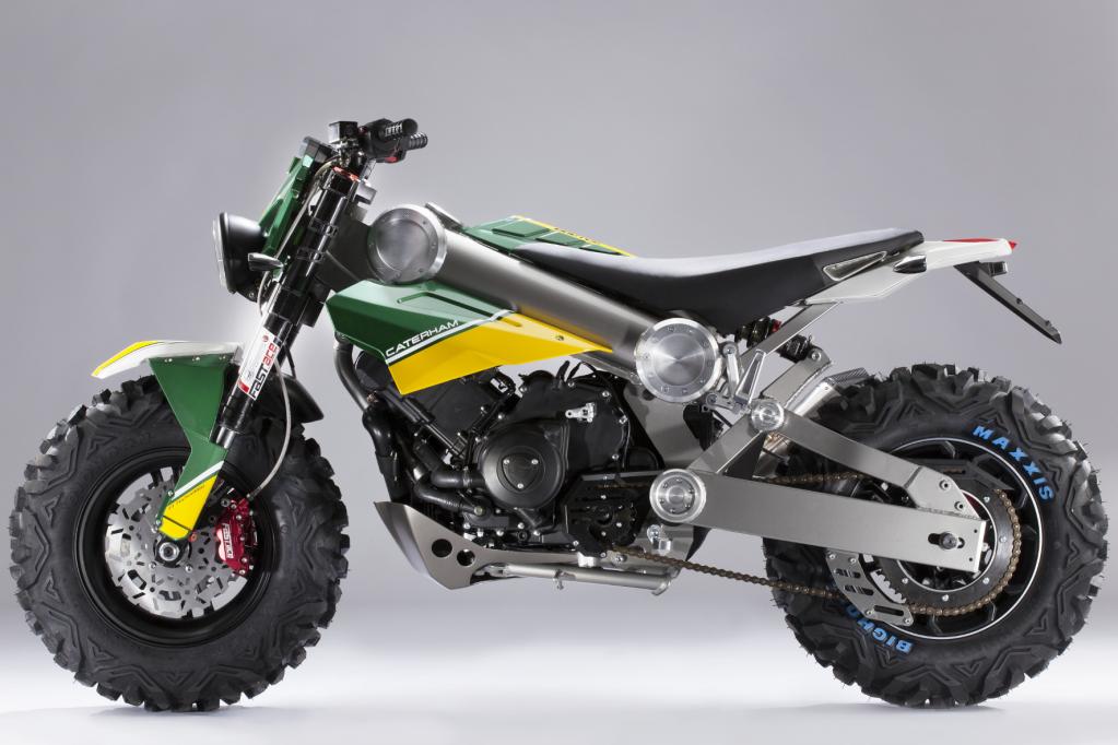 Caterham produziert 2014 auch Motorräder