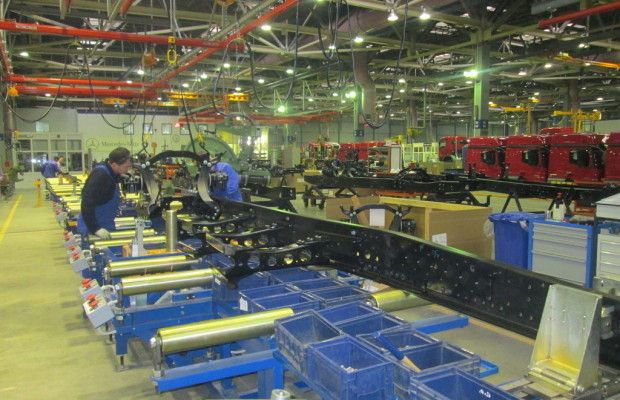 Daimler baut Lkw-Montage in Russland aus