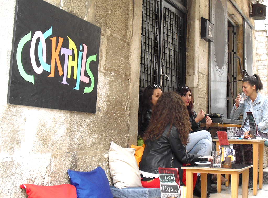 Das Lebensgefühl in Split ist entspannt. 