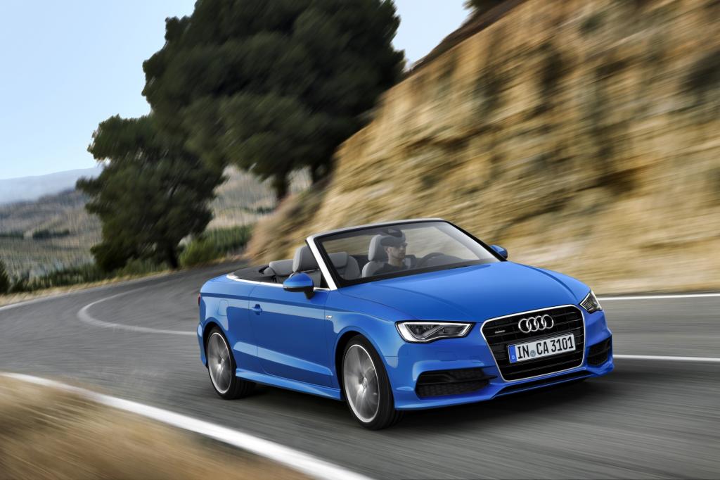 Das neue, ab Frühjahr 2014 zu Preisen von 30.500 Euro an erhältliche neue  A3-Cabrio ist vor allem optisch ein gelungener Schritt weg vom Golf