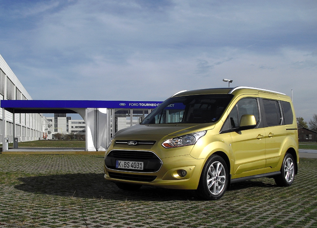 Der Ford Tourneo Connect läuft im spanischen Valencia vom Band. 