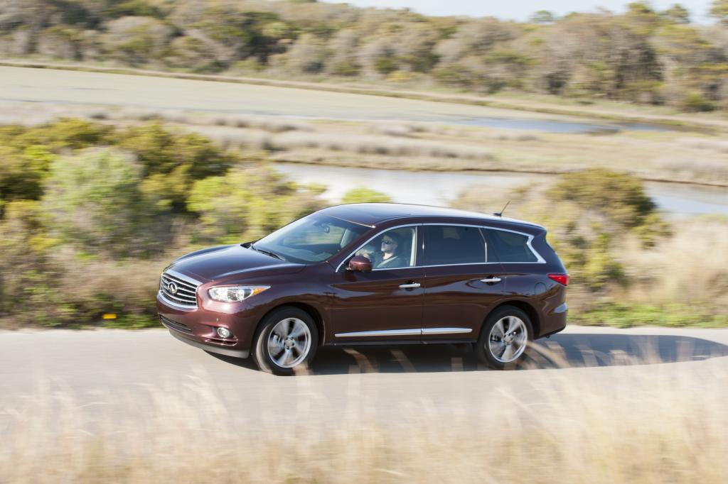 Doch in Amerika wirkt der QX60 fast wie ein Kleinwagen.
