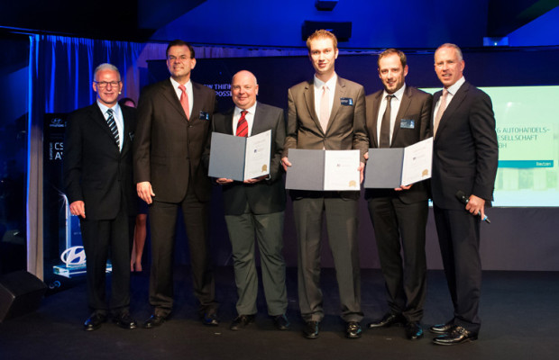 Drei Hyundai-Händler für Kundenzufriedenheit ausgezeichnet