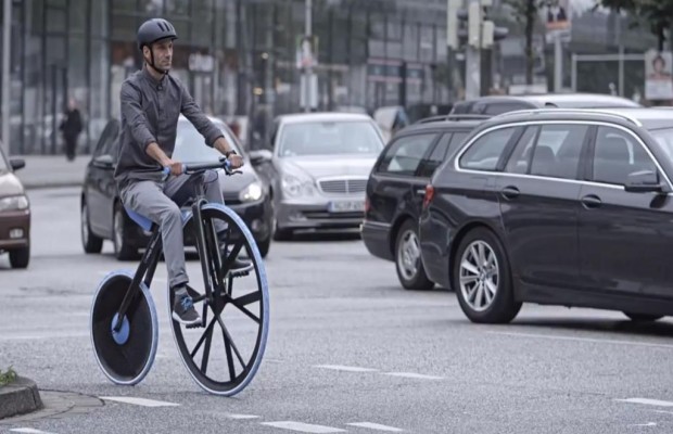 E-Bike Studie Concept 1865 - Hochrad mit Stromantrieb