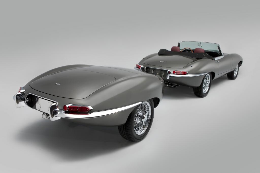 Ein E-Type mit Anhänge-Kupplung ist eine echte Seltenheit