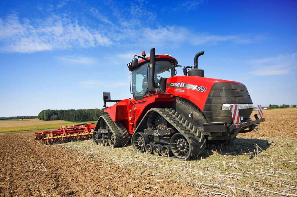 Ein Traktor wie ein Panzer: Der Quadtrac von Case IH