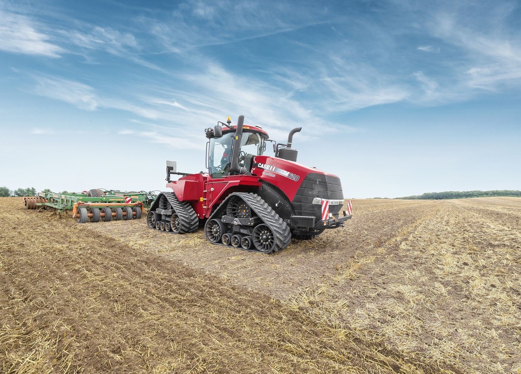 Ein Traktor wie ein Panzer: Der Quadtrac von Case IH