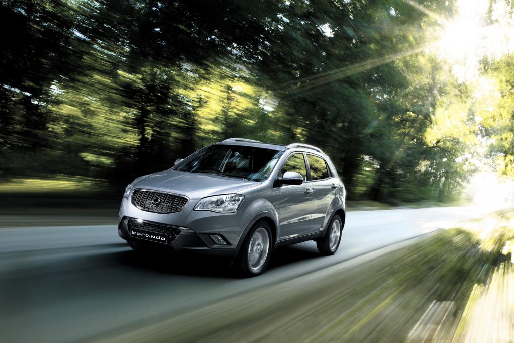 Einstiegs-Diesel des Ssangyong Korando günstiger