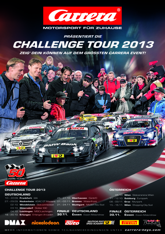 Essen 2013: Carrera-Challenge auf der Zielgeraden