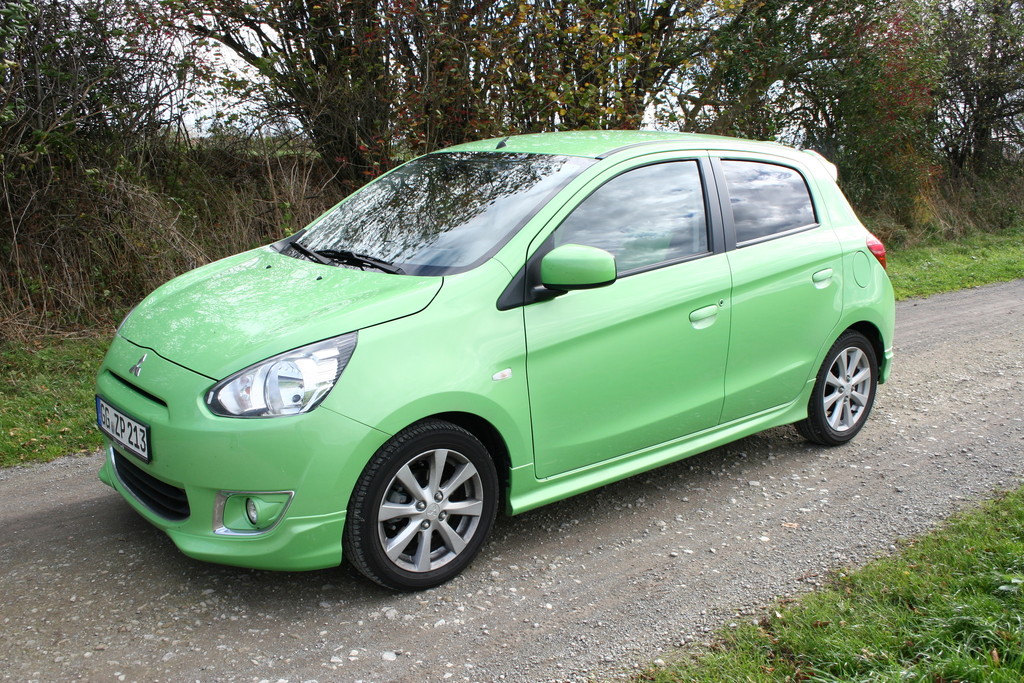Fahrbericht Mitsubishi Space Star 1.2 Shine+: Apfelgrüner Colt