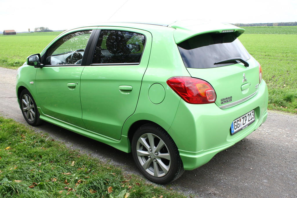 Fahrbericht Mitsubishi Space Star 1.2 Shine+: Apfelgrüner Colt