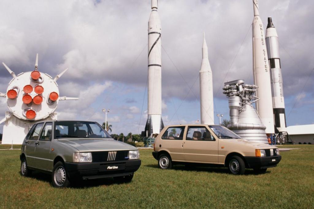 Fiat Uno Fünf- und Dreitürig Weltpremiere Cape Canaveral USA 1983