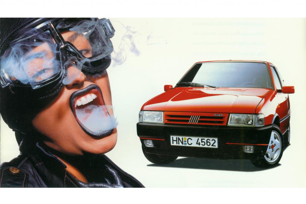 Fiat Uno Turbo IE ab 1989 Werbung